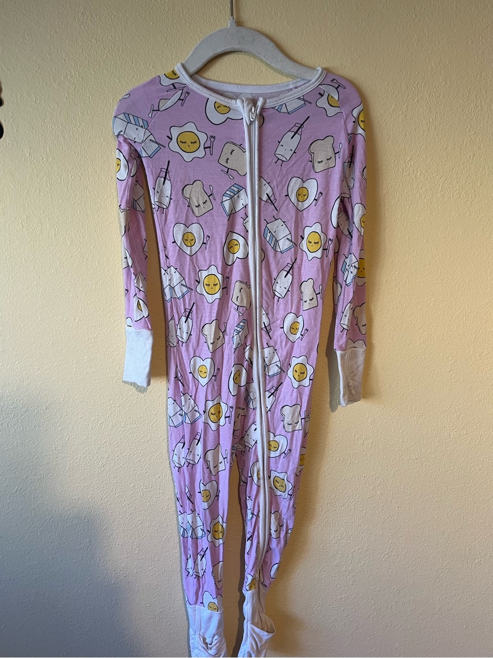 Little Sleepies 2T Pink Egg&Toast